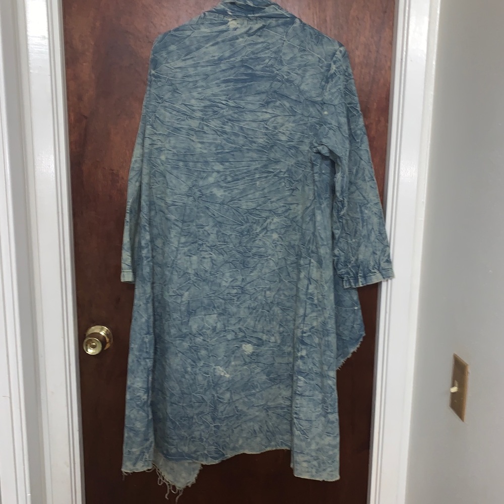 Denim Distressed open jacket 🧥 - Picture 8 of 8